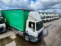 LARGE CHOICE OF DAF CF 75.330 26T CURTAINSIDED TRUCKS