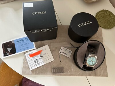CITIZEN Forza Super Titanium NJ0180-80M SMALL SECONDS TURQUOISE BLUE JULY24 NEW