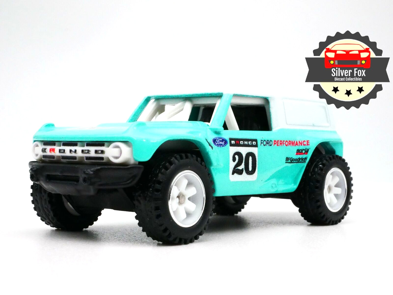 2019 FORD BRONCO PERFORMANCE DRIFT 1:64 SCALE DIECAST DIORAMA COLLECTOR MODEL C