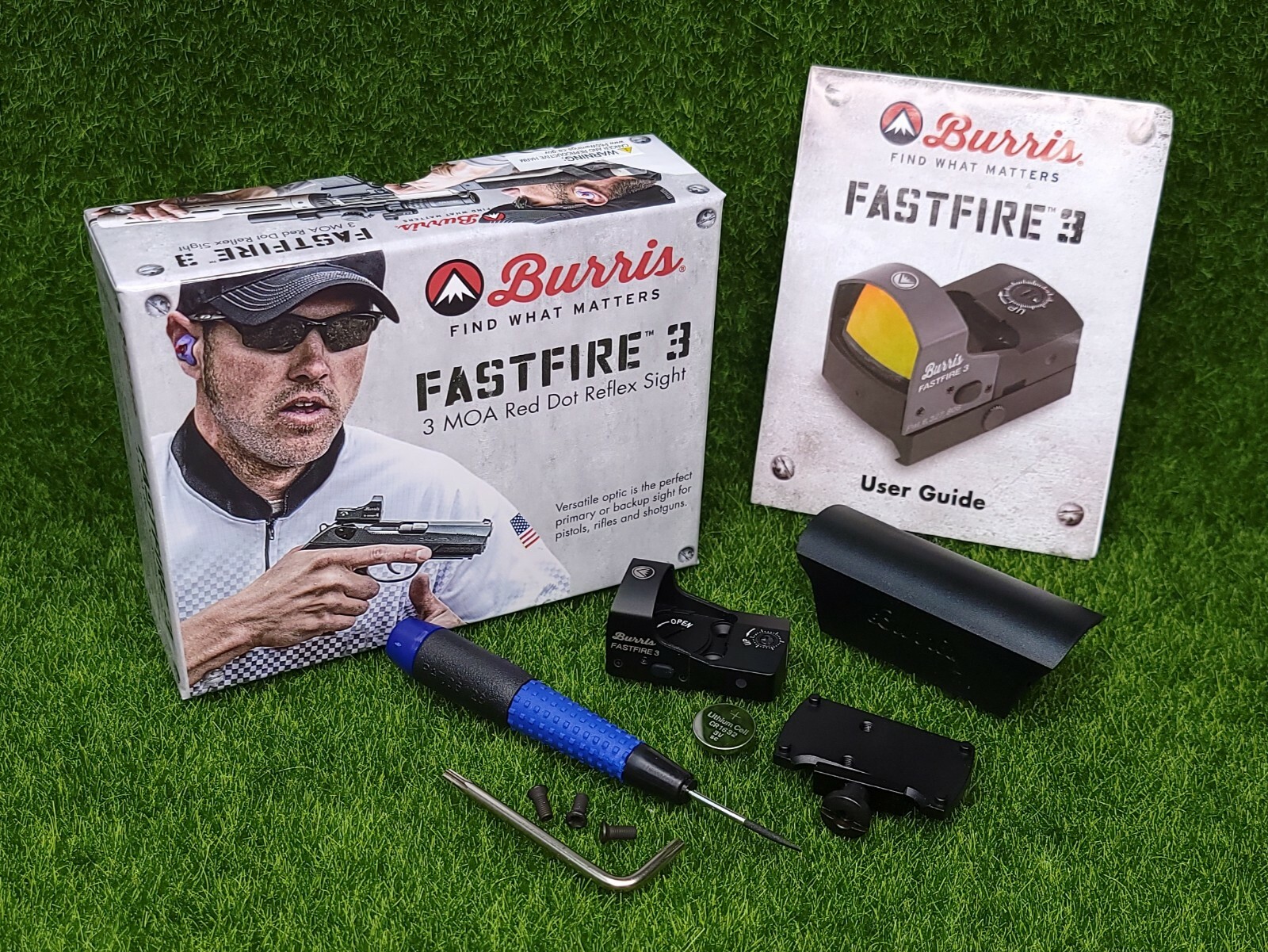 Burris FastFire III 3 MOA ドットサイト Burris FastFire 3 Reflex Red Dot Sight 3 MOA Dot Picatinny