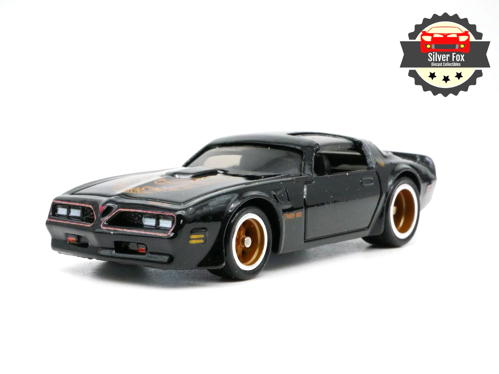 1977 PONTIAC FIREBIRD T/A BLACK 1:64 SCALE DIECAST COLLECTOR