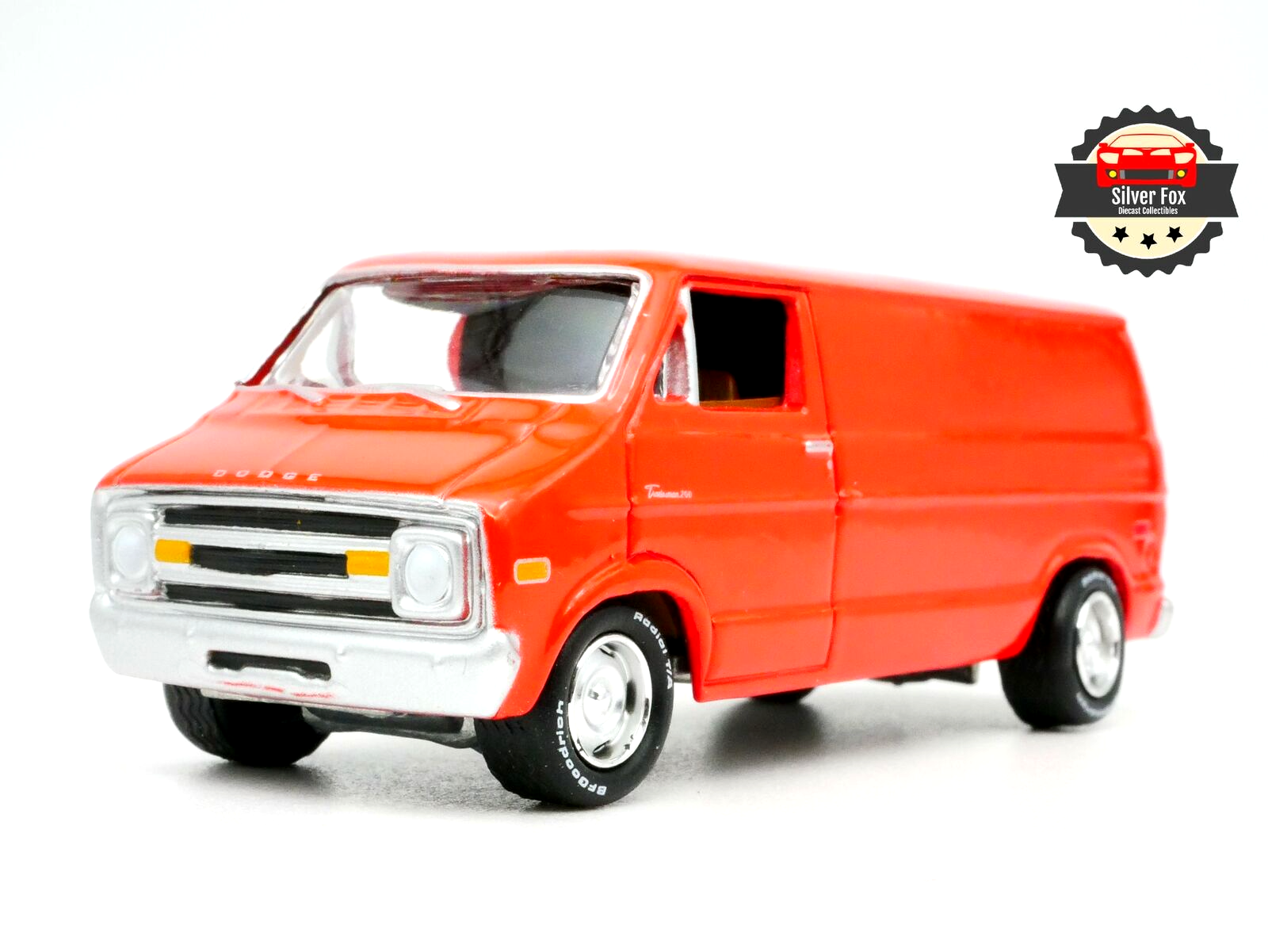 1976 DODGE TRADESMAN VAN ORANGE 1:64 SCALE DIECAST COLLECTOR COLLECTOR MODEL VAN
