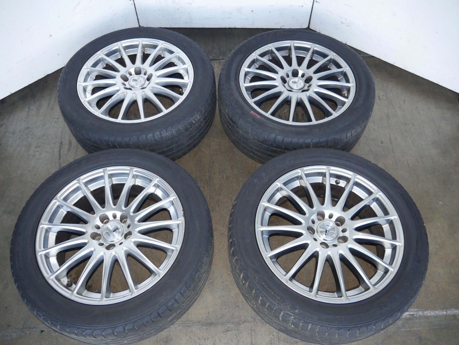 WORK FERVORE-L ホイール 18x7.5 PCD100 WORK FERVORE-L ホイール 18x7.5 PCD100 - メルカリ