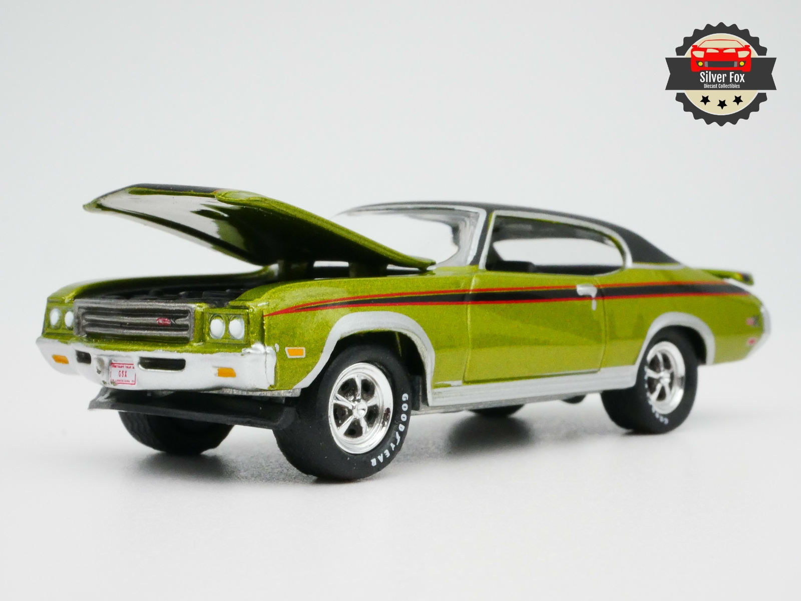 1971 BUICK GSX LIME GREEN 1:64 SCALE DIECAST COLLECTOR COLLECTOR MODEL CAR 