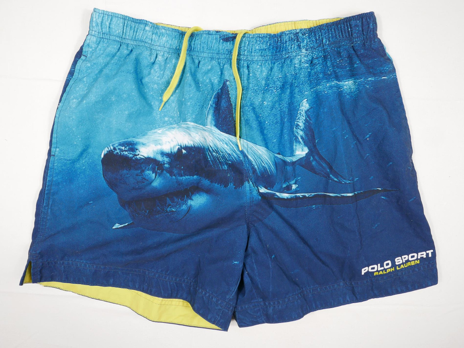 Polo Ralph Lauren Sport Shorts Swim Trunks Shark Graphic