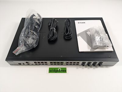 D-Link L3 28x Managed Gigabit SFP Ethernet Switch - DGS-3630-28TC