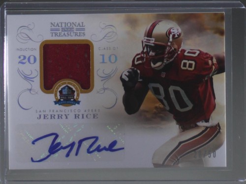 2013 Panini National Treasures Jerry Rice #26