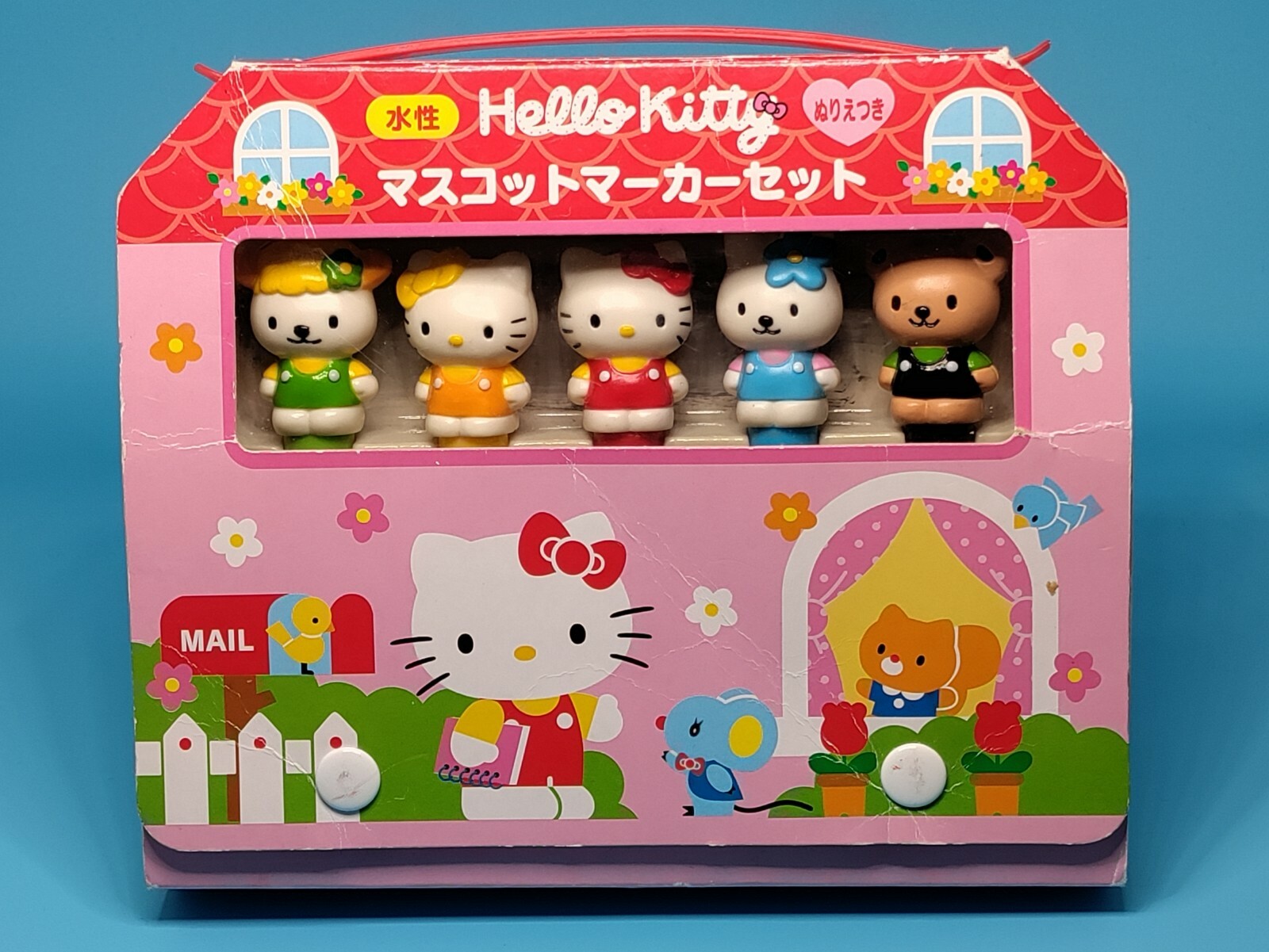 稀少SANRIO Hello Kitty 赤シリーズ木製ウッドフック1999年製 稀少SANRIO Hello Kitty 赤シリーズ木製ウッドフック1999年製