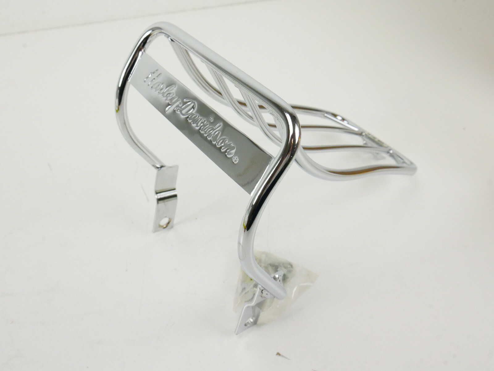 Genuine Harley 82-94 Chrome Luggage Rack Bobtail Fxr Super