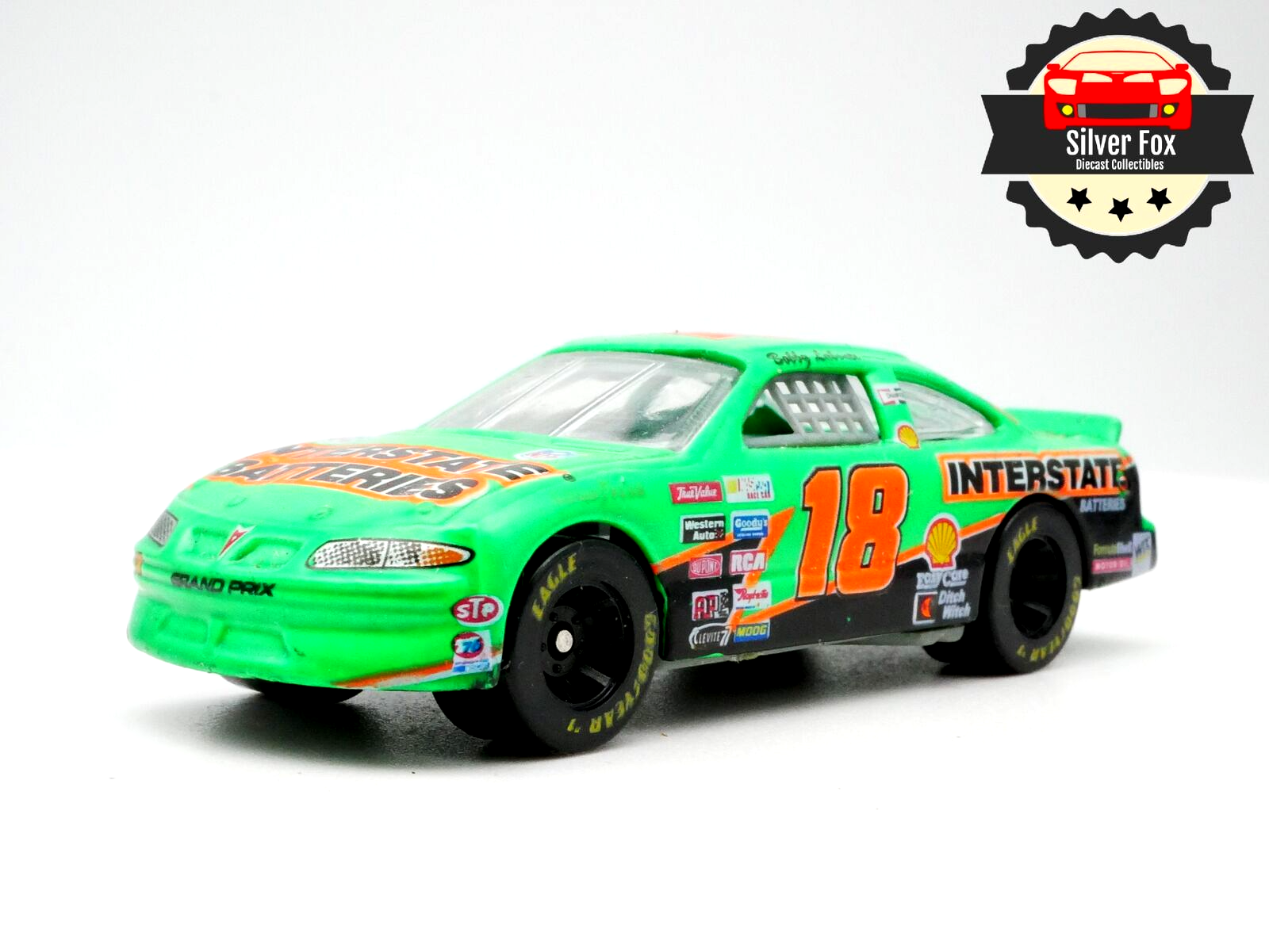NASCAR INTERSTATE BATTERIES PONTIAD 18 GRAND PRIX 1:64 SCALE