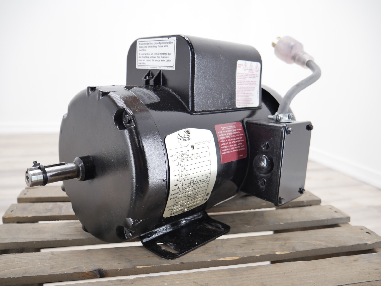 Clarke EZ 8 Floor Sander Motor (Part # 44642A)-Used-Runs Clarke EZ 8 Floor Sander Motor (Part # 44642A)-Used-Runs
