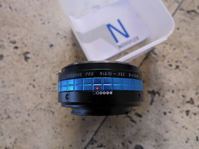 Fotodiox Pro Nikon F-mount/G to Sony E-mount Lens Adapter - Mint+
