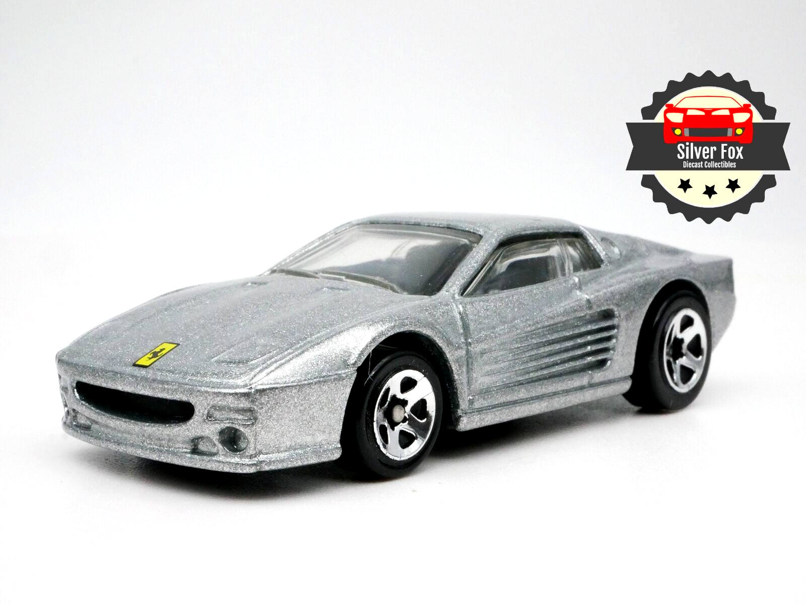 FERRARI F512 GRAY 5SP COLLECTOR 1:64 SCALE EXCLUSIVE  DIECAST CAR GRAY