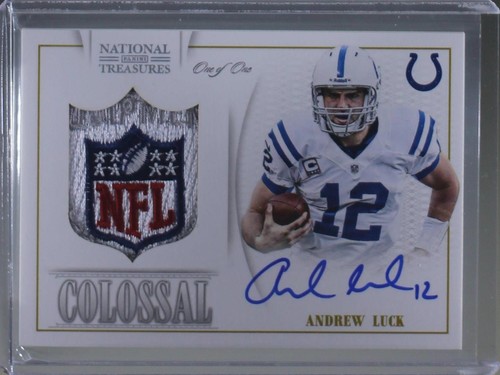 2013 Panini National Treasures Andrew Luck #3