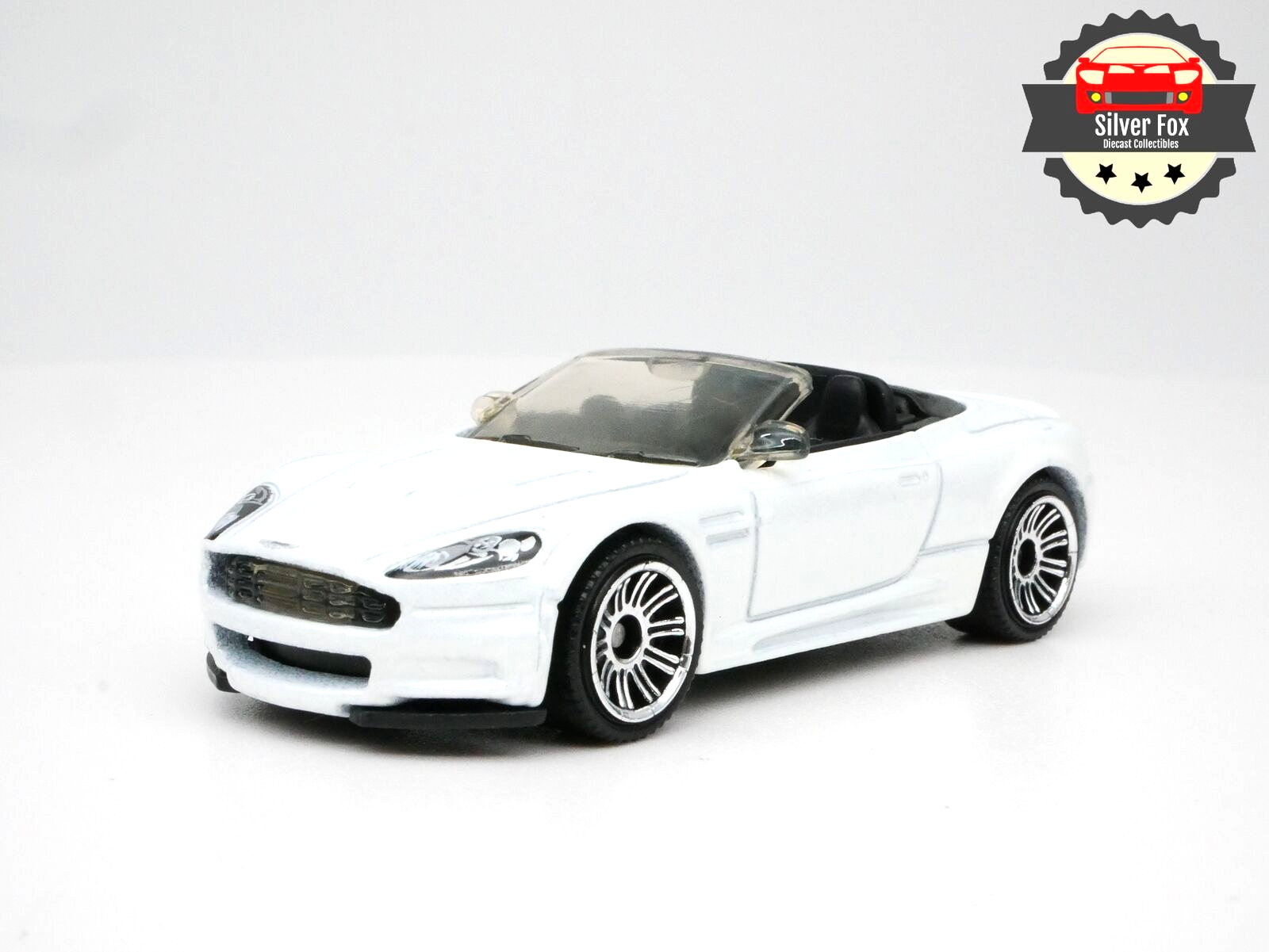 2009-12 ASTON MARTIN VOLANTE DBS CONVERTIBLE 1:64 SCALE DIECAST COLLECTOR CAR