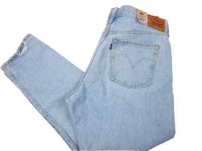 Levi's Women's 501 Skinny Jeans 32 x 28 NEW Ojai Snow- Light Indigo