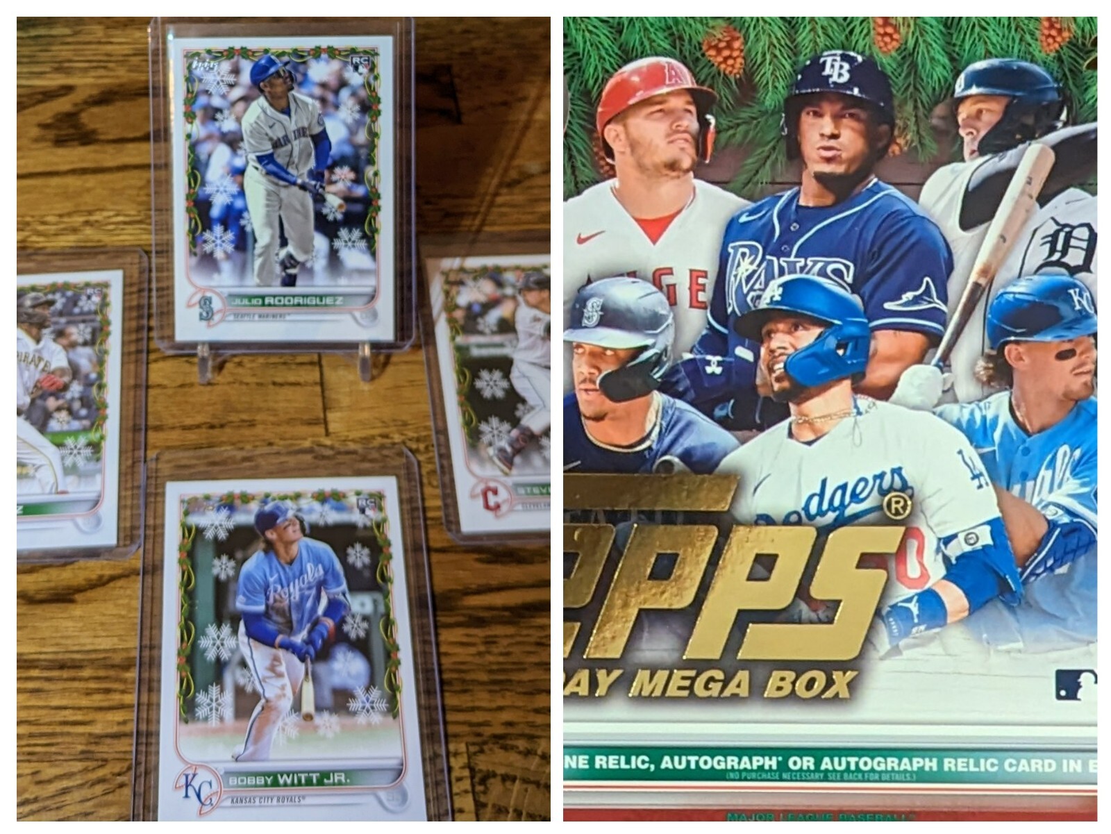 Amazon.com: 2024 Topps Holiday Baseball Sealed Mega Box (1