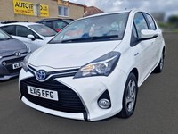 2015 Toyota Yaris 1.5 Hybrid Icon 5dr CVT HATCHBACK Petrol/Electric Hybrid Autom
