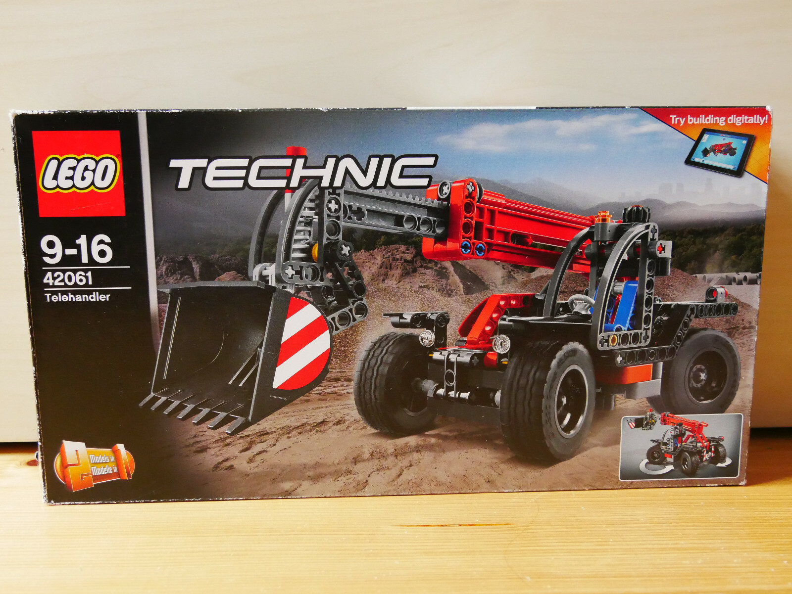 LEGO TECHNIK 42061 Teleskoplader und Abschleppwagen
