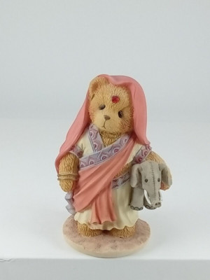 CHERISHED TEDDIES FIGURINE--RAJUL-INDIA-YOU'RE THE JEWEL OF MY HEART