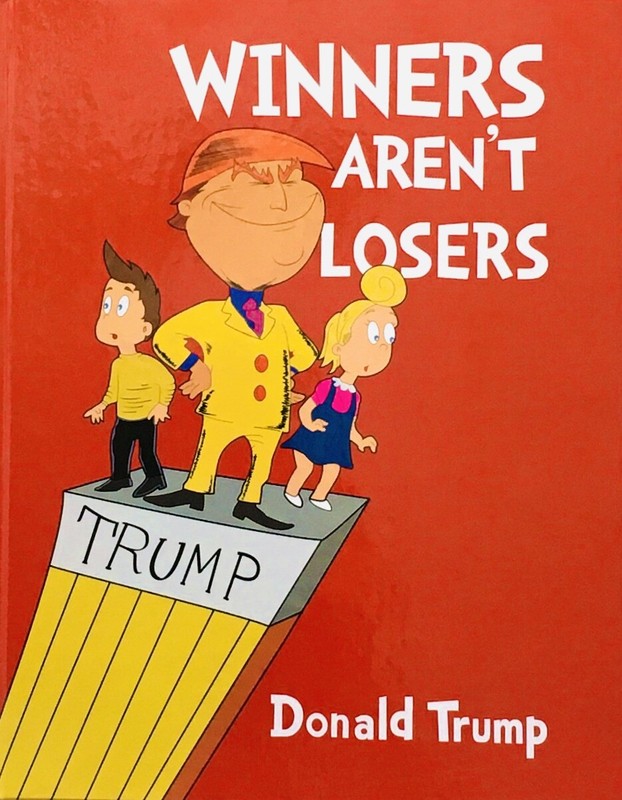 Wow! Hard Cover 11" x 8.5" -1 Winners Aren't Losers
