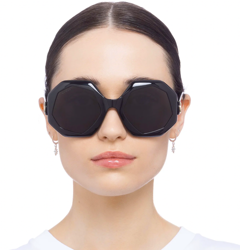 GUCCI GUCCI GG1242S-001-57 BLACK SUNGLASSES