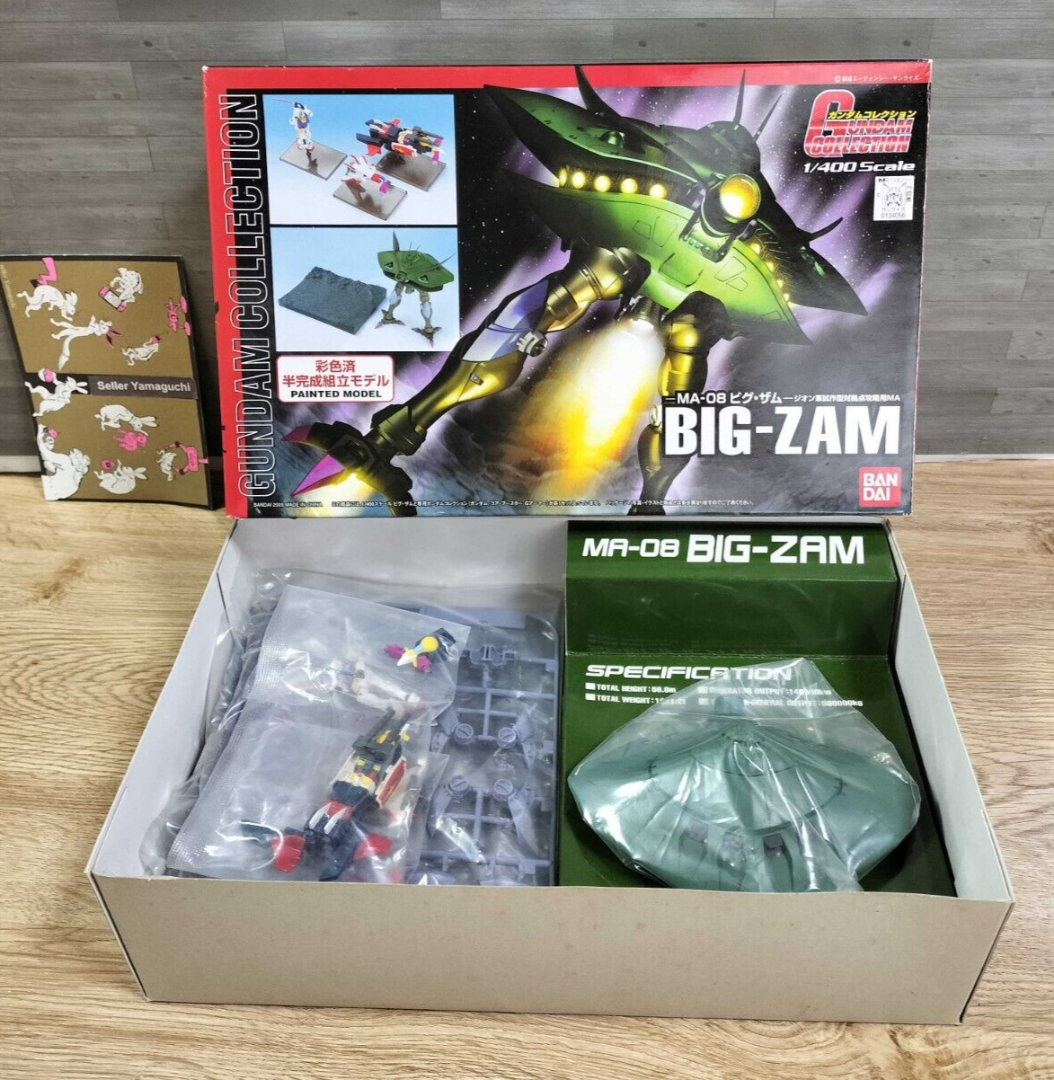 Bandai 1/400 Big Zam Gundam Collection Model No.MA-08 Mobile Suit Gundam | eBay Bandai 1/400 Big Zam Gundam Collection Model No.MA-08 Mobile Suit Gundam | eBay