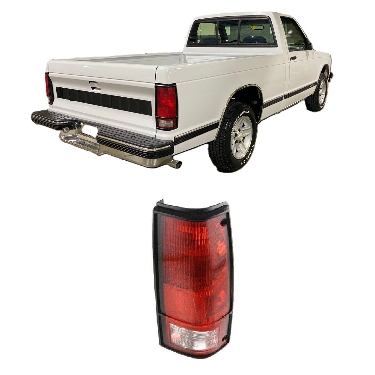 For Chevy S10 Tail Light 1982-1993 Passenger Side