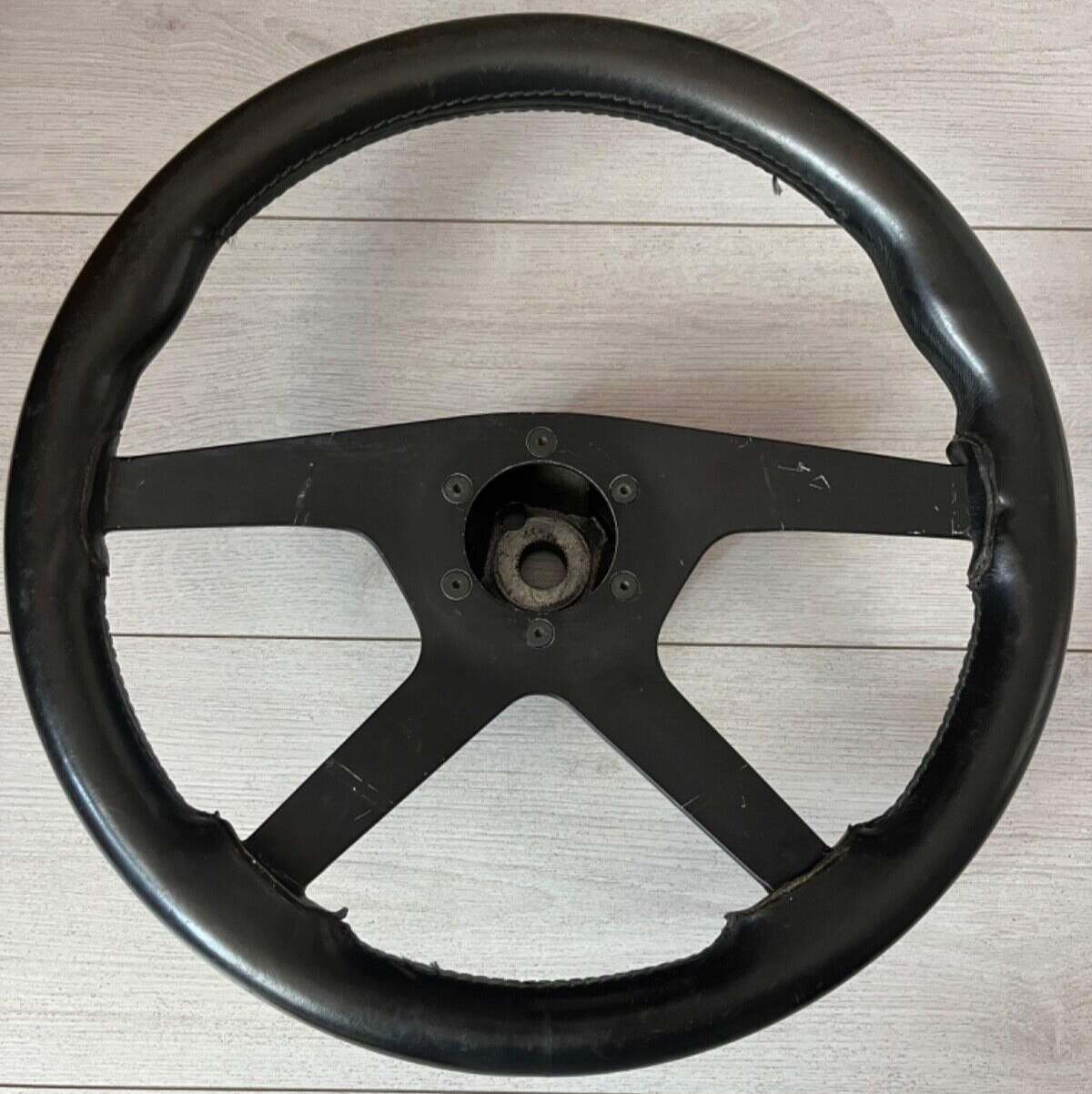 porsche 911 steering wheel MOMO 90S vintage w/hub 370mm 4