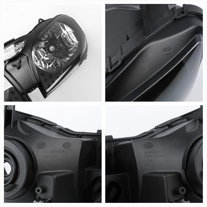 R様へ♥6/16 Front Headlight Assembly Lamp Fit For Kawasaki Ninja ZX6R