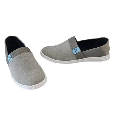 Cole Haan Gray Zero Gravity Synthetic/ Suede Slip On Sneaker 7B NWOB Lightweight