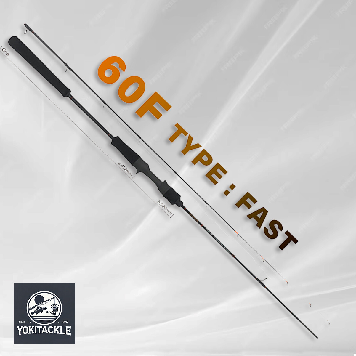 YAMAGA Blanks SeaWalk Tairubber 60F Baitcasting Rod Shipping