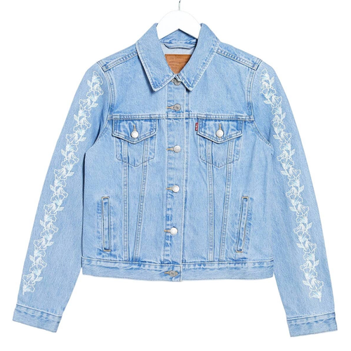 【Nike x Levi's】 Trucker Jacket Light Blue Levi's Vintage Trucker Jacket x Nike | Light Blue | SVD USA
