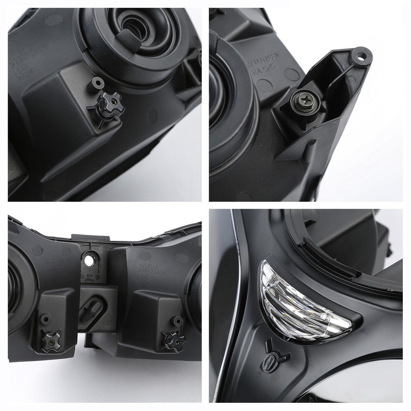 R様へ♥6/16 Front Headlight Assembly Lamp Fit For Kawasaki Ninja ZX6R