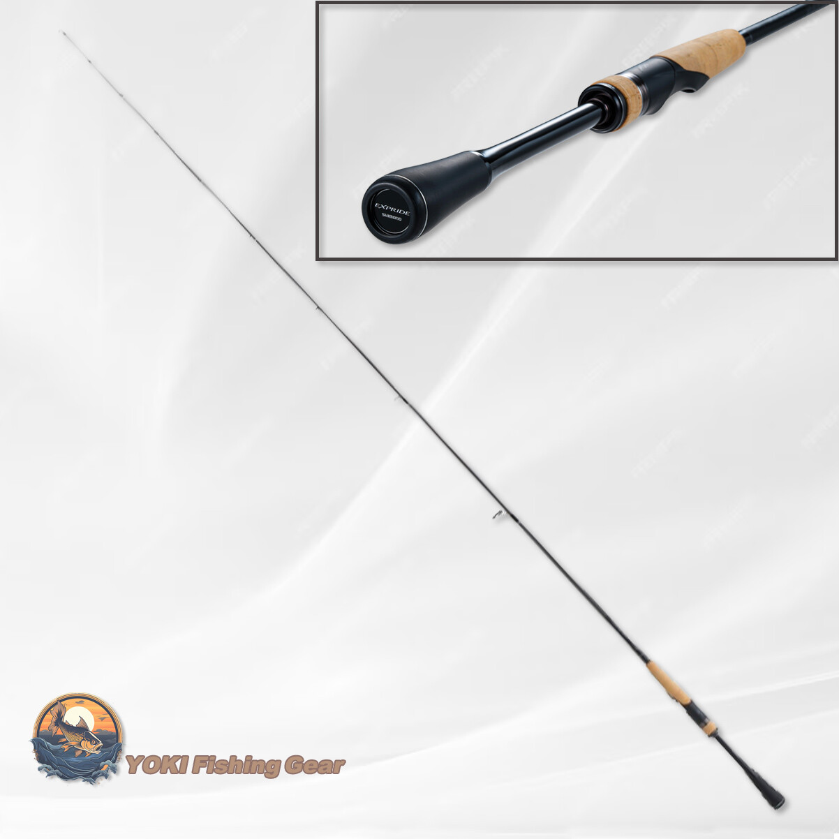 Shimano 22 Expride 1 piece 266L Spinning Rod for Bass Free
