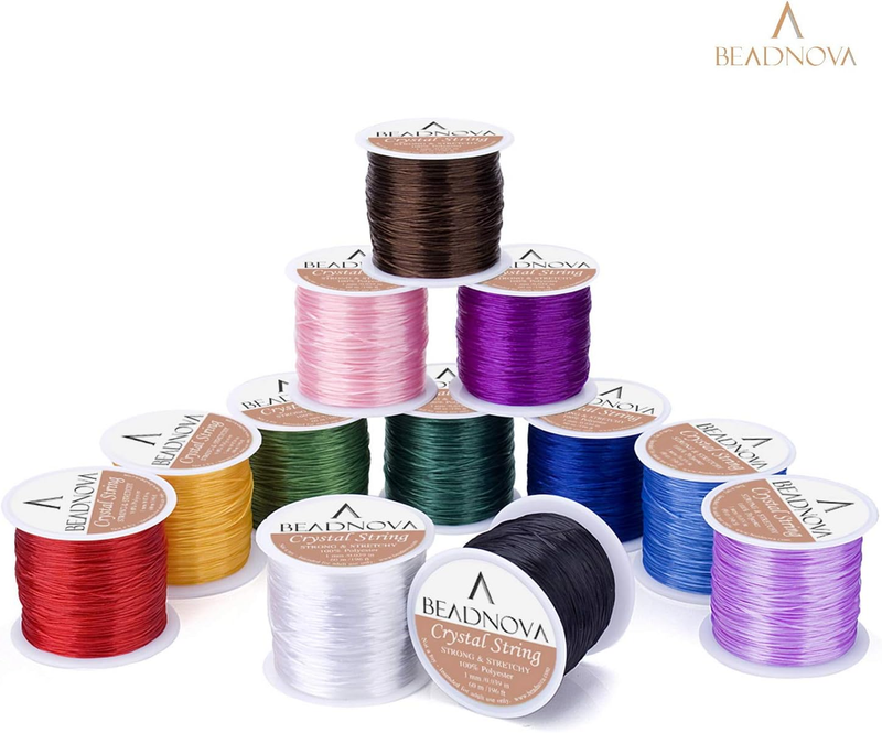1mm Elastic Stretch Crystal String Cord for Jewelry Making Bracelet Beading Thre