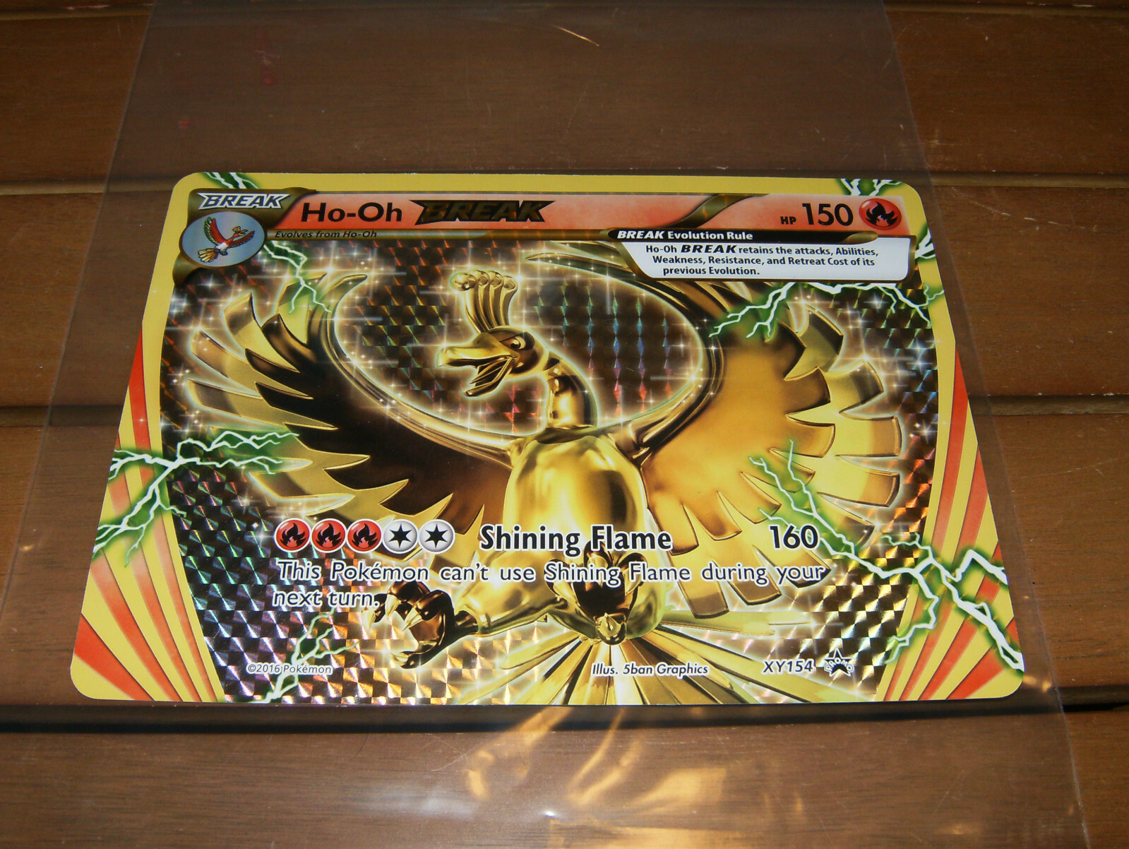 Pokemon 2016 Ho-Oh BREAK (XY154) -XY Black Star Promos Holo Pokemon 2016 Ho-Oh BREAK (XY154) -XY Black Star Promos Holo