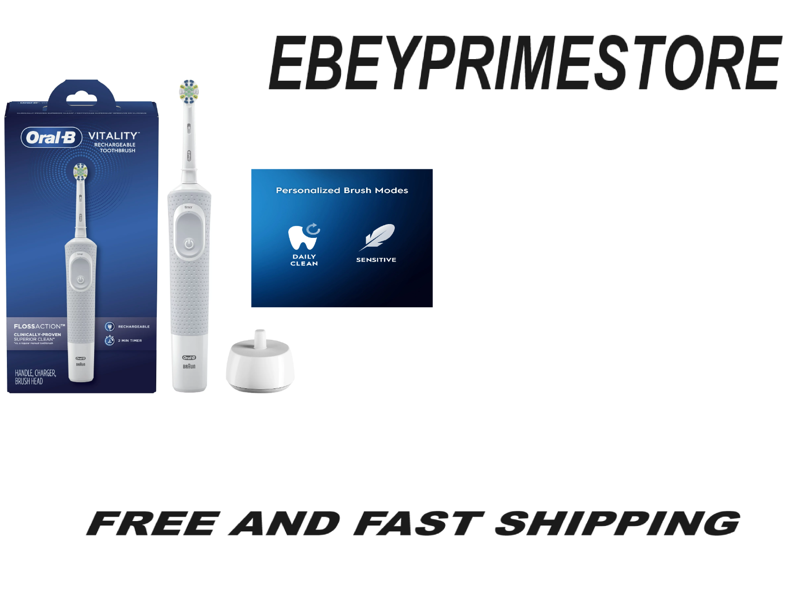 Oral-B Vitality FlossAction Electric Rechargeable Toothbrush