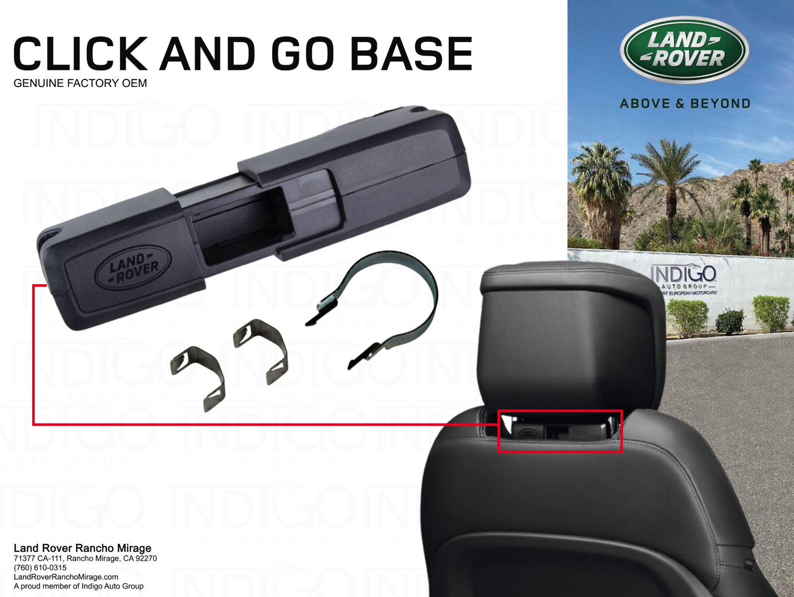 Land Rover ランドローバー　クリック&ワーク　クリック&ゴー ベース GENUINE FACTORY OEM LAND ROVER CLICK AND GO BASE - VPLRS0388 | eBay