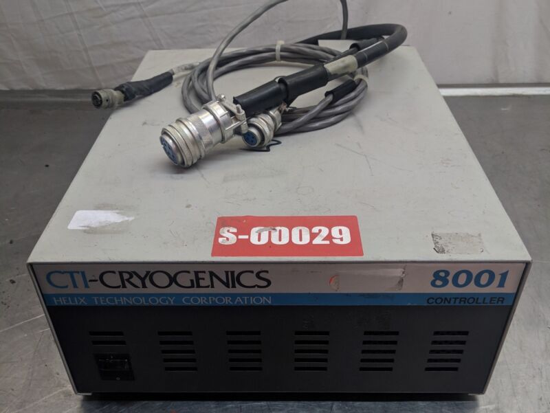 CTI cryogenics model 8001 on-board controller cryo pump cryogenic vacuum