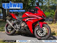 2017 Honda CBR500 R A2 Sportsbike with Warranty & 12 Months MOT