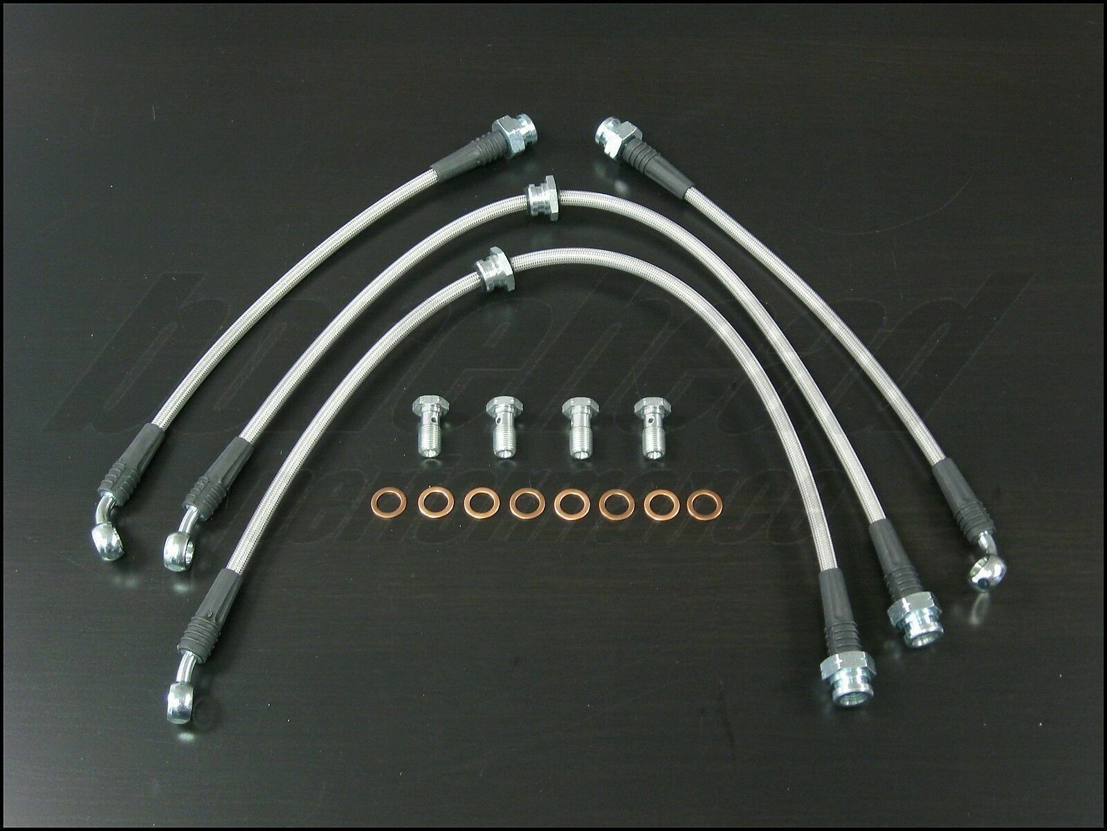 TechnaFit Stainless Steel Braided Brake Lines for 20092016 Nissan