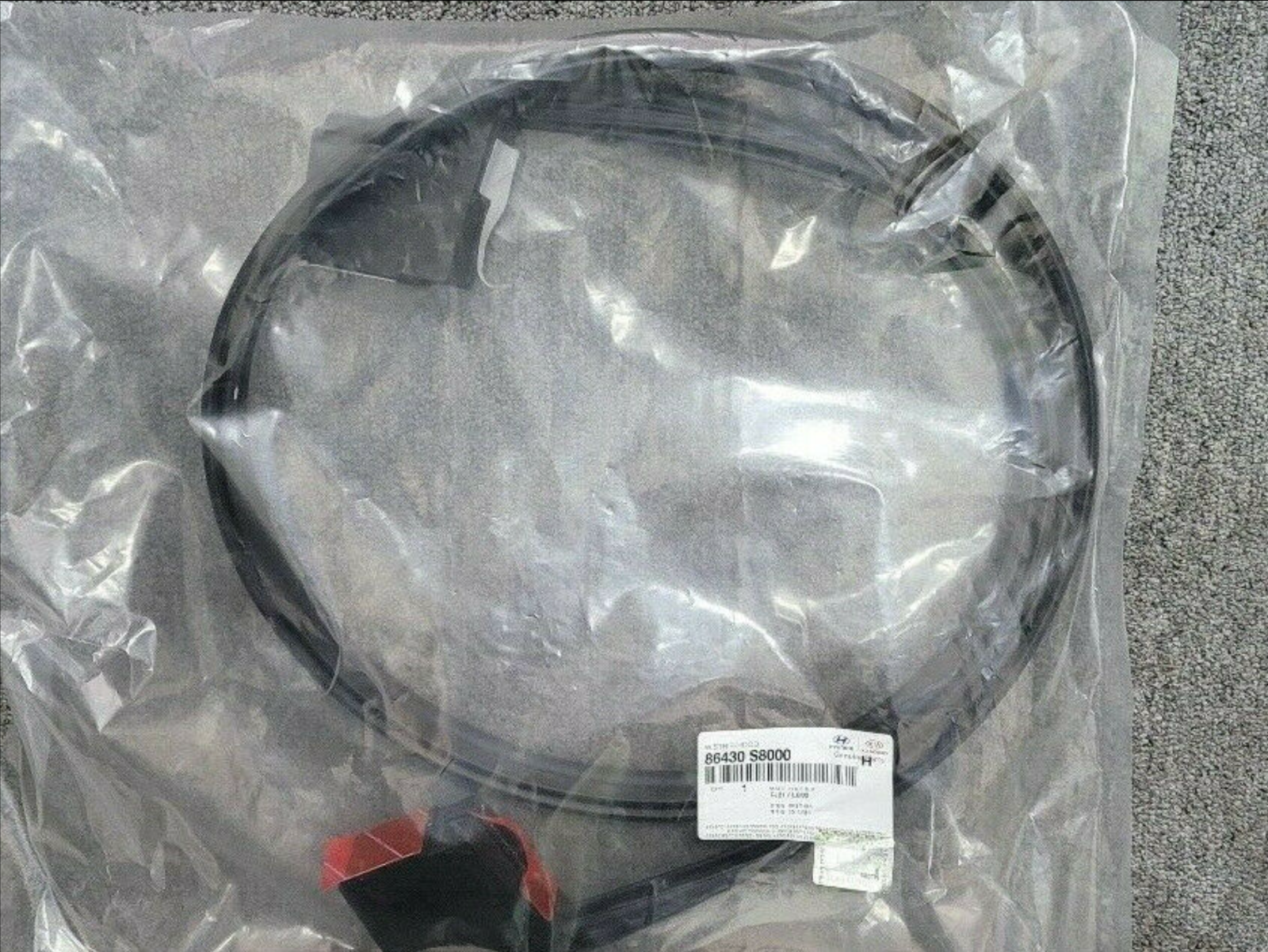 その他 Sin OEM 86431-S1000 Weather Strip Hood Fedex/Ems # for Hyundai