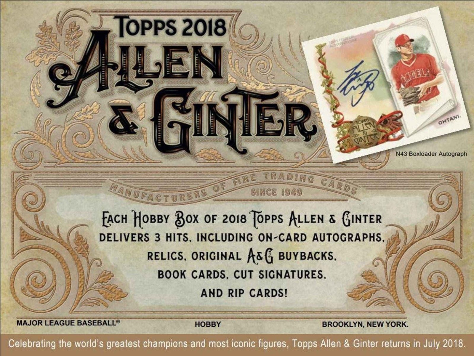 イチロー　topps 2018 パッチカード Allen & Ginter 2018 Topps Allen & Ginter Baseball PICK YOUR CARD - COMPLETE