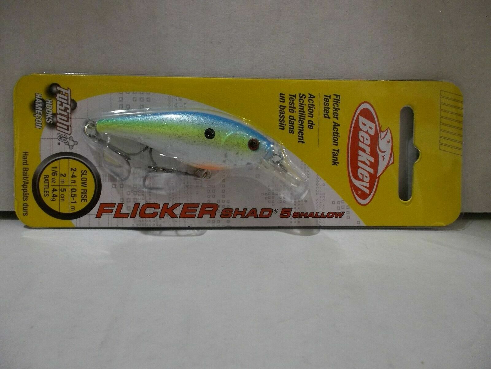 Berkley Flicker Shad Color Chart