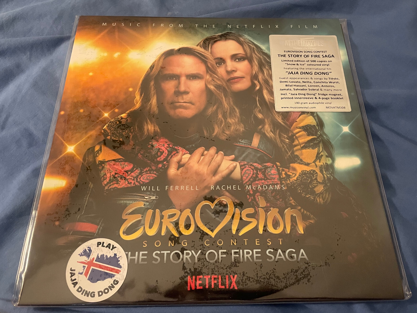 欧LP Various Eurovision Song Contest: The Story Of Fire Saga (Mu MOVATM308 Music On Vinyl /00260 Eurovision Song Contest: The Story of Fire Saga [Music From