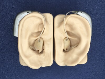 Pair (2) Oticon Agil RIC Hearing Aids Digital, Programmable Wireless