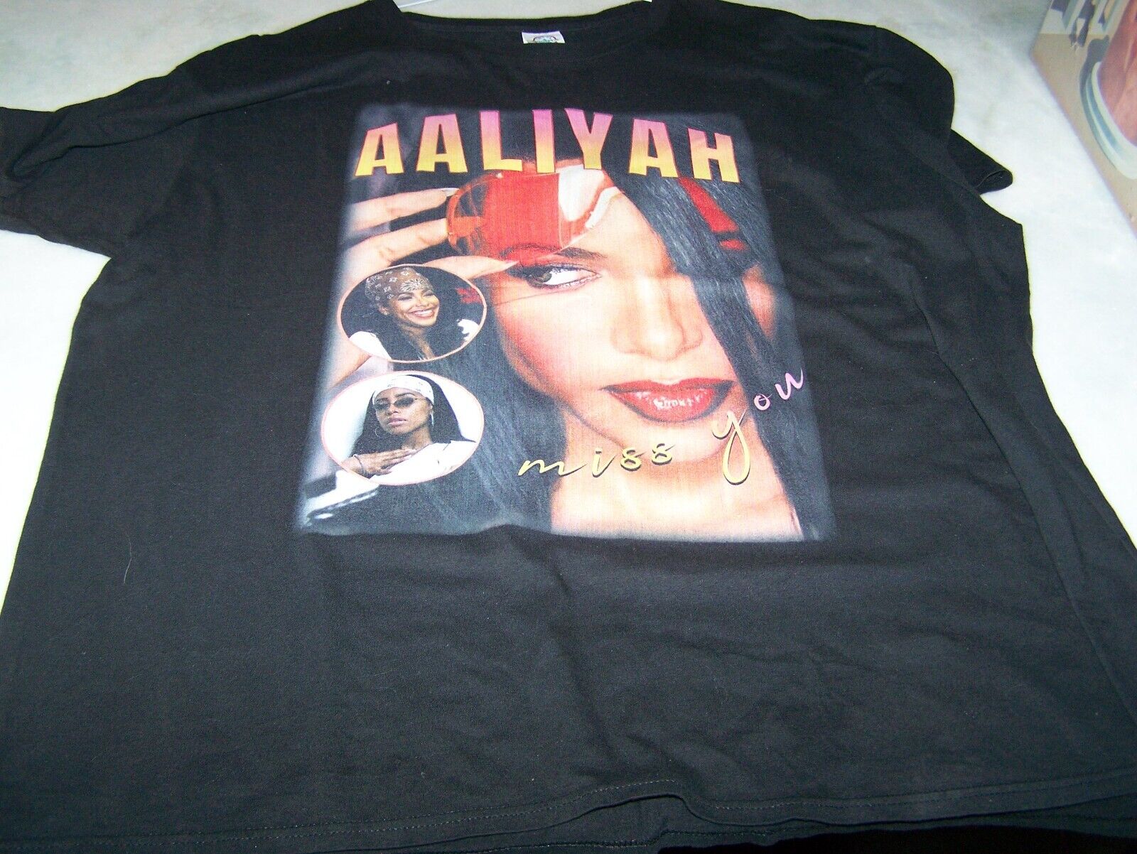 Vintage Aaliyah Rap Tee T Shirt Hip hop | eBay Vintage Aaliyah Rap Tee T Shirt Hip hop | eBay
