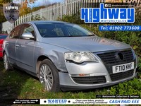 2010 Volkswagen Passat H-LINE TDI 140 DSG Spares or Repairs