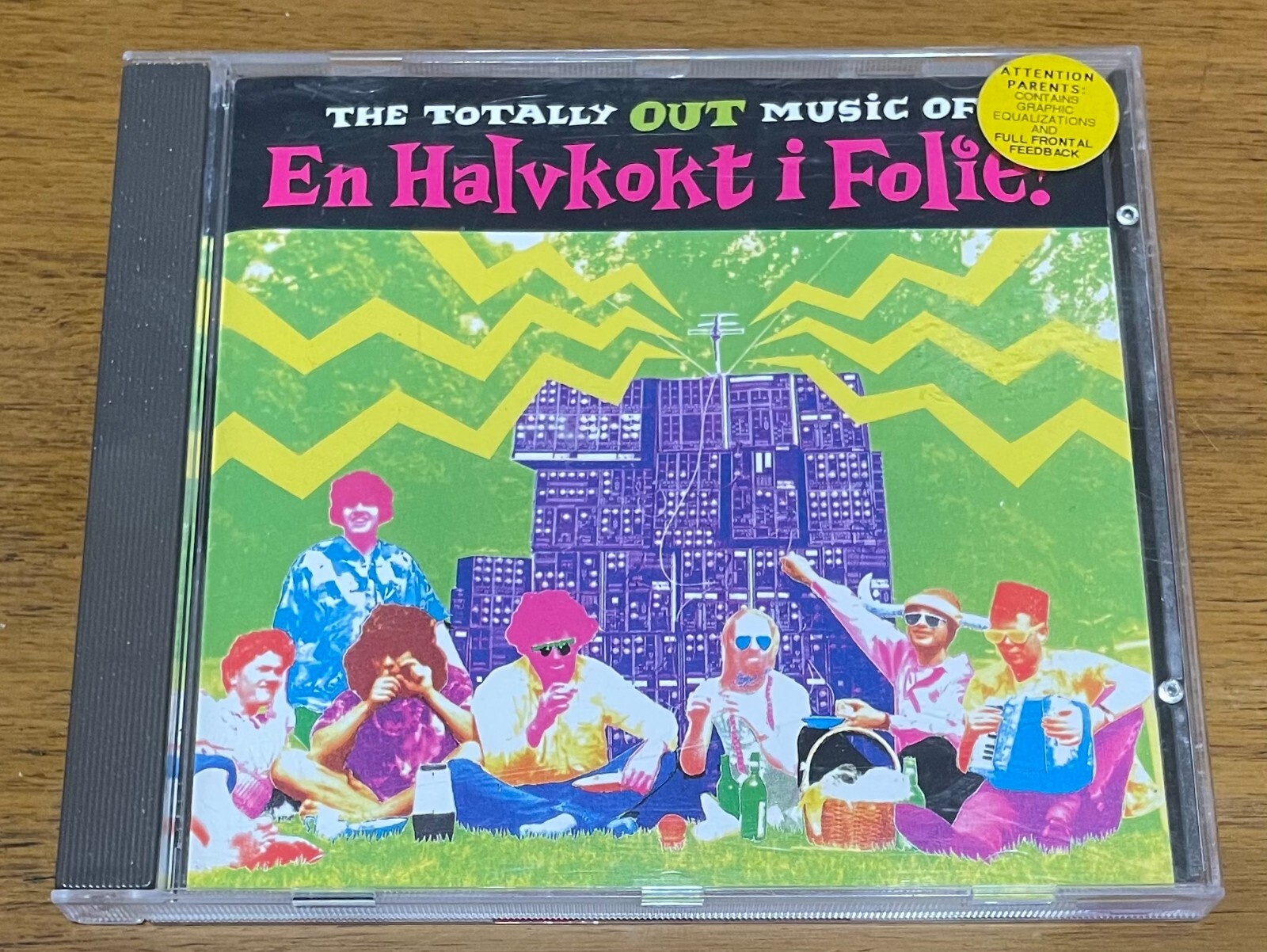 The Totally Out Music Of En Halvkokt I Folie! CD RARE 1992 Sweden